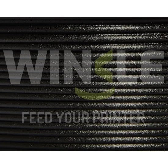 WINKLE Filamento PETG Nero 300gr, PETG 1,75 mm, Filamento Stampa, Stampante 3D, Filamento 3D, Color Nero