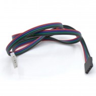 Cable para motor Nema 17 - 4 pines - Conector DuPont - 0.5 metros