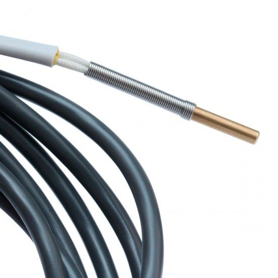 Sensor de temperatura PT100 - 4 cables - desmontable - alta temperatura y precisión