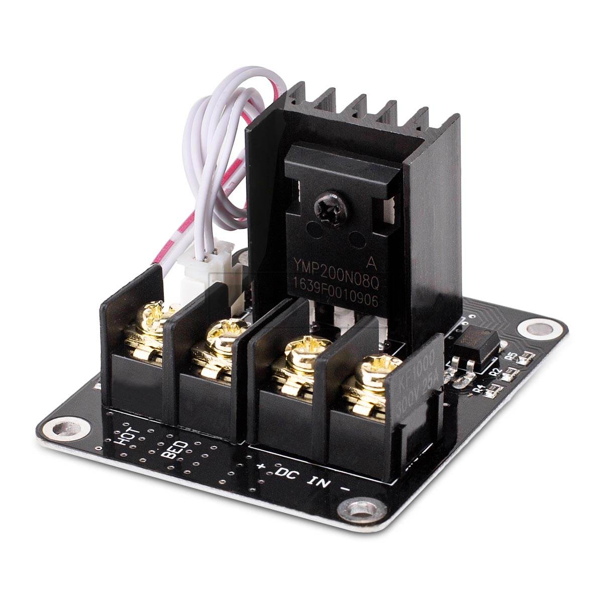 25A Mosfet Module with heatsink and hot bed compatible - Compatible ...