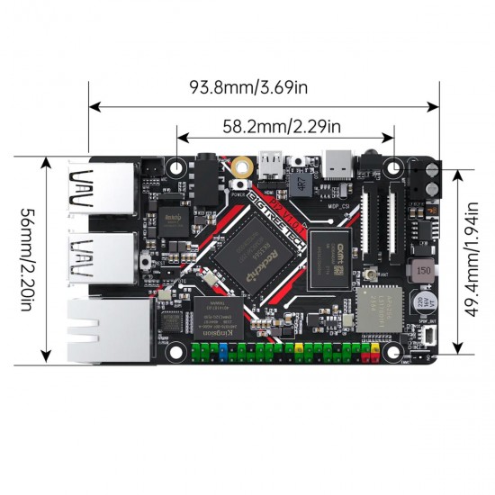 BTT PI 2 - Raspberry Pi 2 replacement - 12/24V