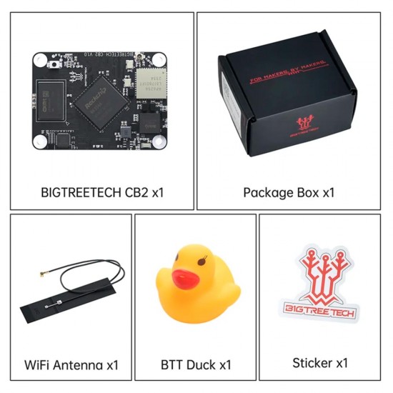 BTT CB2 - Alternative to the Raspberry Pi CM4 - Compatible with Manta M4P or M8P and Klipper plates