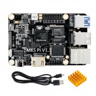 MKS Pi - 64-bit board for Klipper - Raspberry Pi replacement - 12/24V