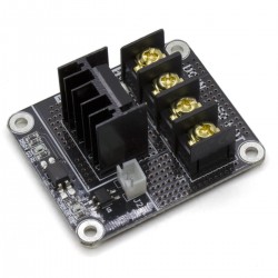 25A Mosfet Module with heatsink and hot bed compatible