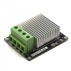 Módulo mosfet 30A con disipador y compatible con cama caliente