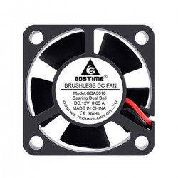 3010 Ball Bearing Fan - 12V - 1m wire