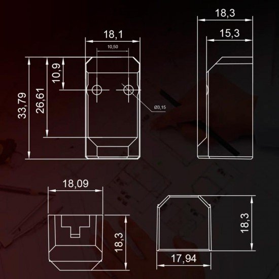 Eddy USB - High speed and precise automatic leveling sensor