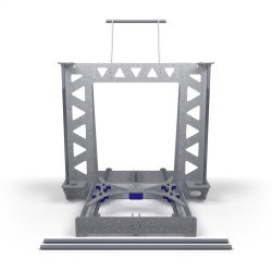 Marco P3Steel / Prusa I3 Steel - Galvanizado / Inoxidable