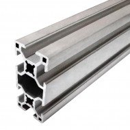 Slotted structural aluminum profile 3060 - 30 x 60 - length 1 meter