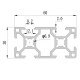 Slotted structural aluminum profile 3060 - 30 x 60 - length 1 meter