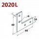 External L-Bracket for 2020 Profiles - L Bracket