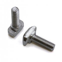 Tornillo con cabeza de martillo o cabeza en T - M6x20 - T bolt - para perfil de aluminio de 30 mm