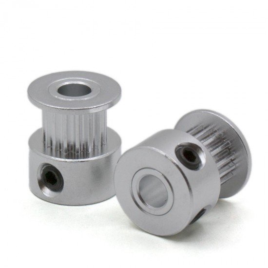 GT2 POWGE pulley - 16 teeth - belt width 6mm - high quality and precision