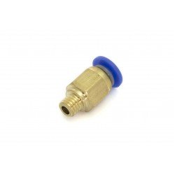 Conector bowden BSP PC4-M6 para filamento 1.75mm