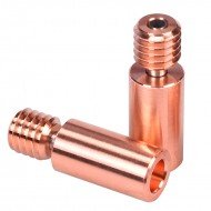 Garganta V6 Bimetal Heatbreak de alta calidad - para hotend Dual Rosca M6 Liso diámetro 7mm - Compatible con v6 - All metal