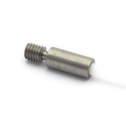 Garganta para hotend Dual - Rosca M6 Liso diámentro 7 mm -  All Metal - Todo Metal