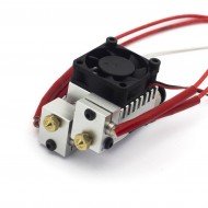 Hotend dual V6 - Estilo Chimera - filamento 1.75