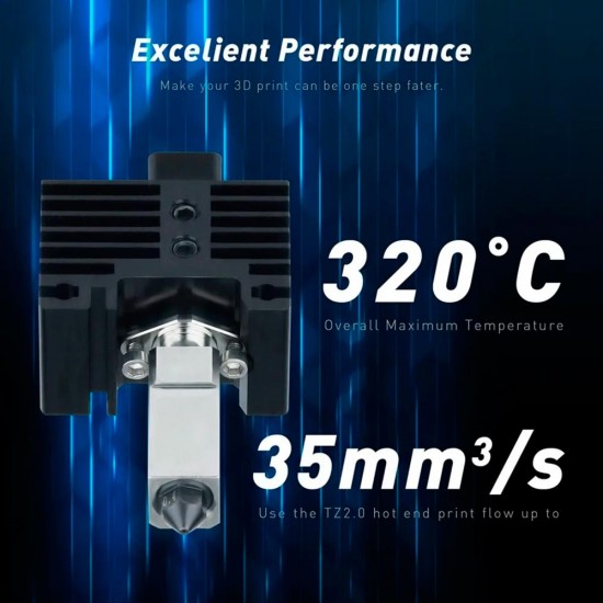 Kit de Hotend Metálico - Compatible con Bambulab X1C/P1P