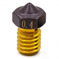 Nozzle - Boquilla con recubrimiento de teflón para filamento 1.75mm - 0.4mm