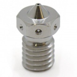 Nozzle - Boquilla de cobre plateado para filamento 1.75mm - 0.6mm