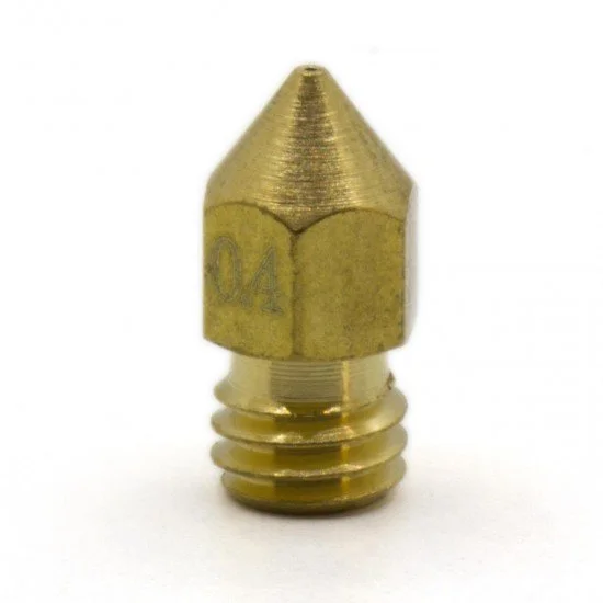 MK8 High Quality 0.4mm Brass Nozzle for M6 Thread 3D Printers
