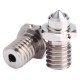 ZS Nozzle - Plated copper and hardened steel tip - for abrasives - carbon fiber materials - SF - 1.75mm - 0.4mm