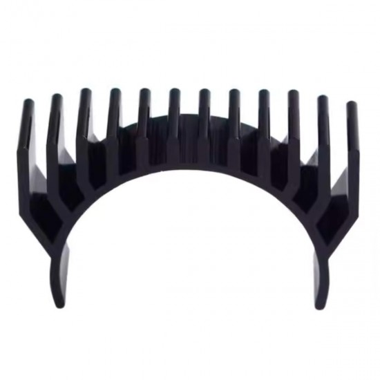 Aluminum Heat Sink for Nema 14 Stepper Motor - Black