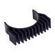 Aluminum Heat Sink for Nema 14 Stepper Motor - Black