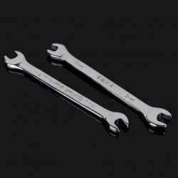 Double-Ended Fixed Wrench - 6 and 7 mm Steel - nozzles changes