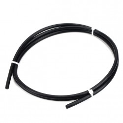 Black teflon tube (PTFE) for 1.75mm filament IØ 2MM / OØ 4MM - 10cm