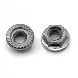 Flange nut Carbon Steel - M5